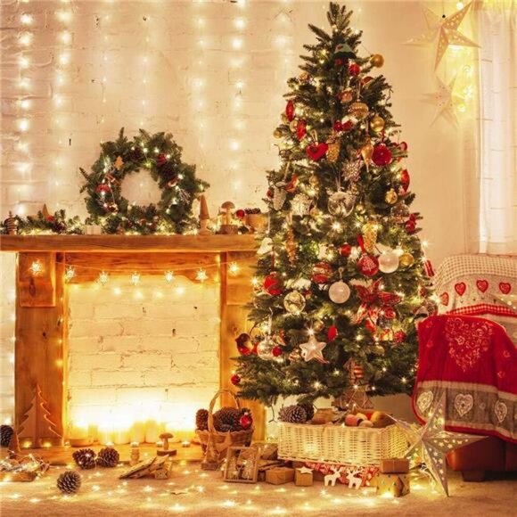 165Ft Ultra Long 500 LEDs String Lights Plug in, with Switch/Timer, Waterproof - Picture 5 of 7